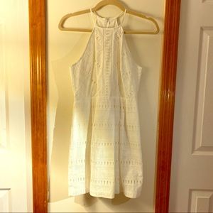 Loft white dress NEW